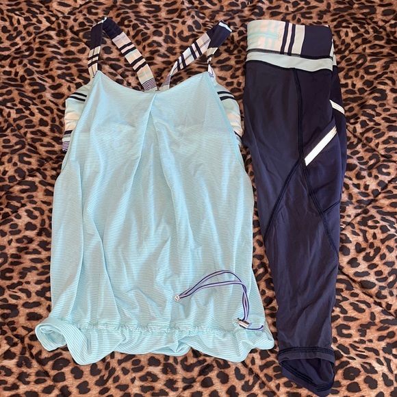 lululemon athletica Tops - Lululemon workout set